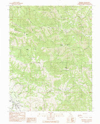 Boonville California Historical topographic map, 1:24000 scale, 7.5 X 7.5 Minute, Year 1991