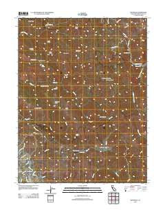 Boonville California Historical topographic map, 1:24000 scale, 7.5 X 7.5 Minute, Year 2012