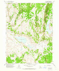 Boot Lake California Historical topographic map, 1:24000 scale, 7.5 X 7.5 Minute, Year 1962