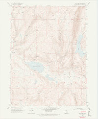 Boot Lake California Historical topographic map, 1:24000 scale, 7.5 X 7.5 Minute, Year 1962