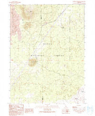 Border Mountain California Historical topographic map, 1:24000 scale, 7.5 X 7.5 Minute, Year 1990