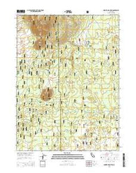 Border Mountain California Current topographic map, 1:24000 scale, 7.5 X 7.5 Minute, Year 2015