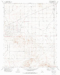Boron NW California Historical topographic map, 1:24000 scale, 7.5 X 7.5 Minute, Year 1973