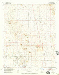 Boron California Historical topographic map, 1:62500 scale, 15 X 15 Minute, Year 1954