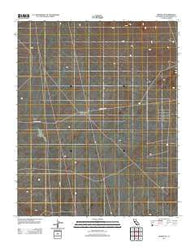 Boron NE California Historical topographic map, 1:24000 scale, 7.5 X 7.5 Minute, Year 2012