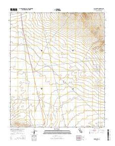 Boron NE California Current topographic map, 1:24000 scale, 7.5 X 7.5 Minute, Year 2015