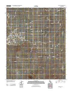 Boron NW California Historical topographic map, 1:24000 scale, 7.5 X 7.5 Minute, Year 2012