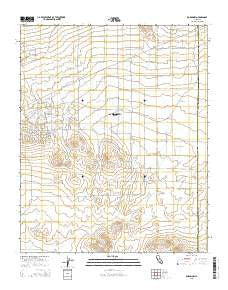 Boron NW California Current topographic map, 1:24000 scale, 7.5 X 7.5 Minute, Year 2015