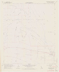 Borrego Mountain California Historical topographic map, 1:24000 scale, 7.5 X 7.5 Minute, Year 1960