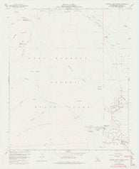 Borrego Palm Canyon California Historical topographic map, 1:24000 scale, 7.5 X 7.5 Minute, Year 1959