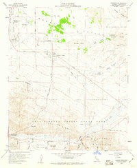 Borrego Sink California Historical topographic map, 1:24000 scale, 7.5 X 7.5 Minute, Year 1959