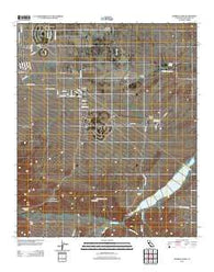 Borrego Sink California Historical topographic map, 1:24000 scale, 7.5 X 7.5 Minute, Year 2012