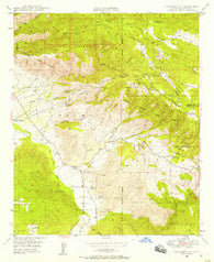 Boucher Hill California Historical topographic map, 1:24000 scale, 7.5 X 7.5 Minute, Year 1948