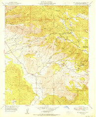 Boucher Hill California Historical topographic map, 1:24000 scale, 7.5 X 7.5 Minute, Year 1950
