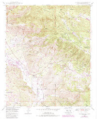 Boucher Hill California Historical topographic map, 1:24000 scale, 7.5 X 7.5 Minute, Year 1948