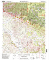 Boucher Hill California Historical topographic map, 1:24000 scale, 7.5 X 7.5 Minute, Year 1997