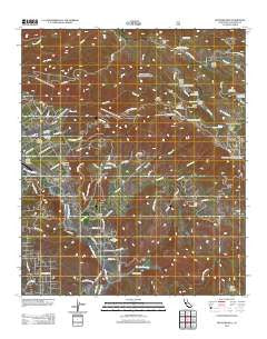 Boucher Hill California Historical topographic map, 1:24000 scale, 7.5 X 7.5 Minute, Year 2012