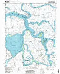 Bouldin Island California Historical topographic map, 1:24000 scale, 7.5 X 7.5 Minute, Year 1997