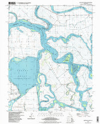 Bouldin Island California Historical topographic map, 1:24000 scale, 7.5 X 7.5 Minute, Year 1997