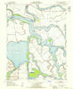 Bouldin Island California Historical topographic map, 1:24000 scale, 7.5 X 7.5 Minute, Year 1952