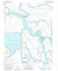 Bouldin Island California Historical topographic map, 1:24000 scale, 7.5 X 7.5 Minute, Year 1978