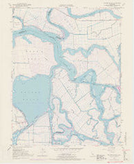Bouldin Island California Historical topographic map, 1:24000 scale, 7.5 X 7.5 Minute, Year 1952