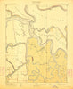 Bouldin California Historical topographic map, 1:31680 scale, 7.5 X 7.5 Minute, Year 1910