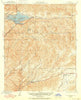 Bouquet Reservoir California Historical topographic map, 1:24000 scale, 7.5 X 7.5 Minute, Year 1937