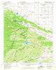 Bouquet Reservoir California Historical topographic map, 1:62500 scale, 15 X 15 Minute, Year 1958