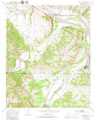 Bradley California Historical topographic map, 1:24000 scale, 7.5 X 7.5 Minute, Year 1949