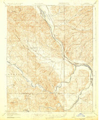 Bradley California Historical topographic map, 1:62500 scale, 15 X 15 Minute, Year 1919
