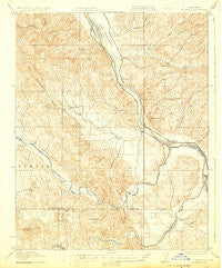 Bradley California Historical topographic map, 1:62500 scale, 15 X 15 Minute, Year 1919