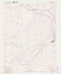 Bradley California Historical topographic map, 1:24000 scale, 7.5 X 7.5 Minute, Year 1949