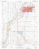 Brawley California Historical topographic map, 1:24000 scale, 7.5 X 7.5 Minute, Year 1957