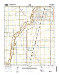 Brawley California Current topographic map, 1:24000 scale, 7.5 X 7.5 Minute, Year 2015