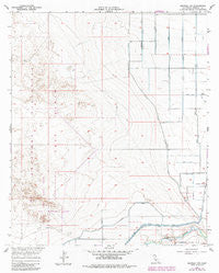 Brawley NW California Historical topographic map, 1:24000 scale, 7.5 X 7.5 Minute, Year 1957