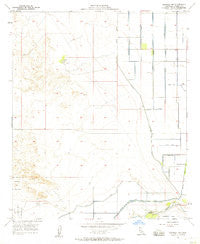 Brawley NW California Historical topographic map, 1:24000 scale, 7.5 X 7.5 Minute, Year 1957