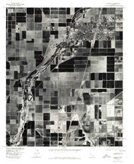 Brawley California Historical topographic map, 1:24000 scale, 7.5 X 7.5 Minute, Year 1976