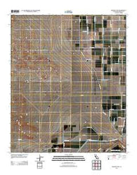Brawley NW California Historical topographic map, 1:24000 scale, 7.5 X 7.5 Minute, Year 2012