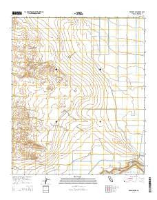 Brawley NW California Current topographic map, 1:24000 scale, 7.5 X 7.5 Minute, Year 2015