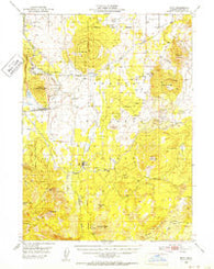 Bray California Historical topographic map, 1:62500 scale, 15 X 15 Minute, Year 1950