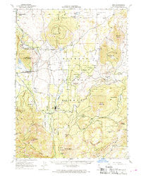 Bray California Historical topographic map, 1:62500 scale, 15 X 15 Minute, Year 1950