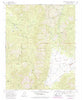 Breckenridge Mountain California Historical topographic map, 1:24000 scale, 7.5 X 7.5 Minute, Year 1972