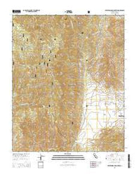 Breckenridge Mountain California Current topographic map, 1:24000 scale, 7.5 X 7.5 Minute, Year 2015