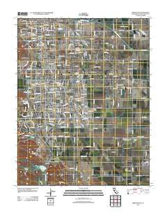Brentwood California Historical topographic map, 1:24000 scale, 7.5 X 7.5 Minute, Year 2012