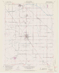 Brentwood California Historical topographic map, 1:24000 scale, 7.5 X 7.5 Minute, Year 1954