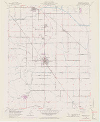 Brentwood California Historical topographic map, 1:24000 scale, 7.5 X 7.5 Minute, Year 1954