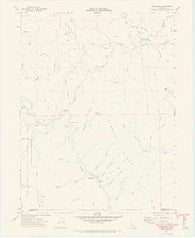 Briceland California Historical topographic map, 1:24000 scale, 7.5 X 7.5 Minute, Year 1969