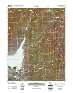 Bridgeport California Historical topographic map, 1:24000 scale, 7.5 X 7.5 Minute, Year 2012