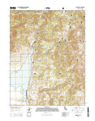 Bridgeport California Current topographic map, 1:24000 scale, 7.5 X 7.5 Minute, Year 2015